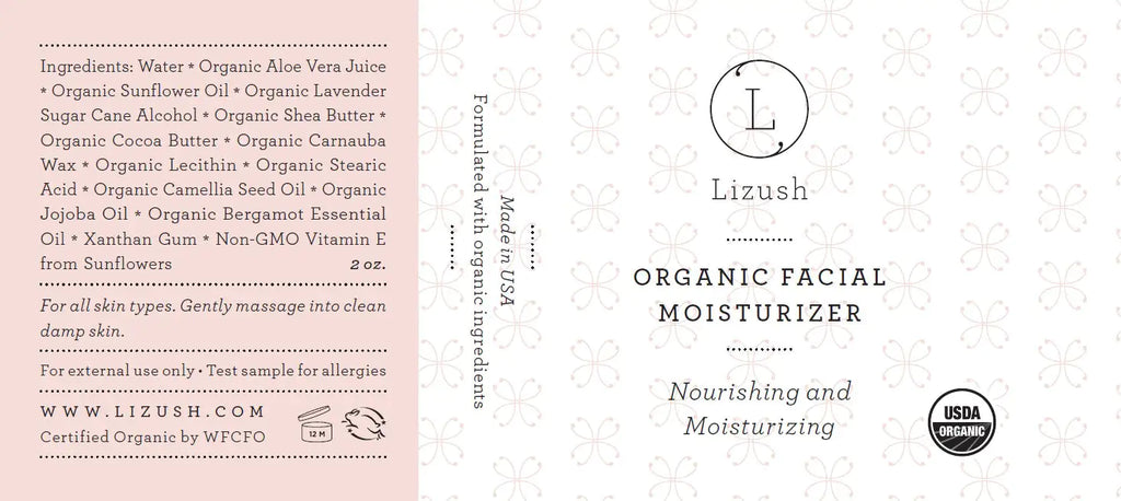 Organic Facial Moisturizer – Nourishing & Hydrating